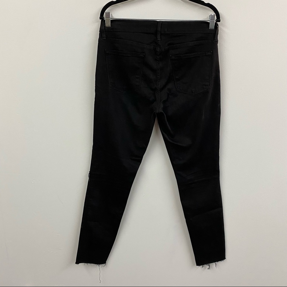 Frame Denim Black Skinny Jeans - Picture 9 of 13